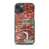Coque Crystal iPhone Gorgone Rouge 2