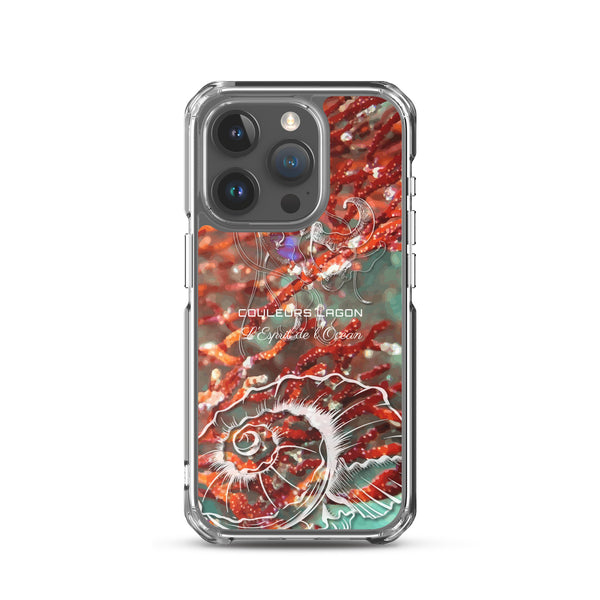 Coque Crystal iPhone Gorgone Rouge 2