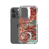 Coque Crystal iPhone Gorgone Rouge 2
