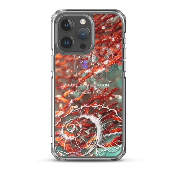 Coque Crystal iPhone Gorgone Rouge 2