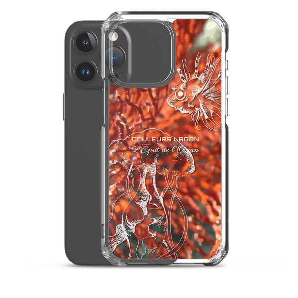 Coque Crystal iPhone Gorgone Rouge