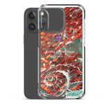 Coque Crystal iPhone Gorgone Rouge 2
