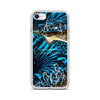 coque iphone 7-8 - Coque Crystal iPhone Bénitier Bleu - Couleurs Lagon