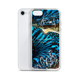 iphone SE - Coque Crystal iPhone Bénitier Bleu - Couleurs Lagon