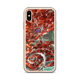 Coque Crystal iPhone Gorgone Rouge 2
