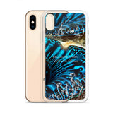 iphone x xs - Coque Crystal iPhone Bénitier Bleu - Couleurs Lagon