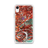 Coque Crystal iPhone Gorgone Rouge 2