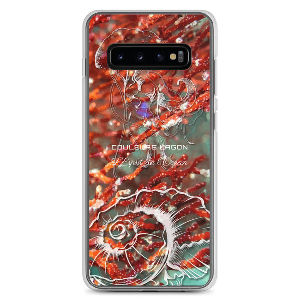 s10 - Coque Crystal Samsung Gorgone Rouge 2 - Couleurs Lagon