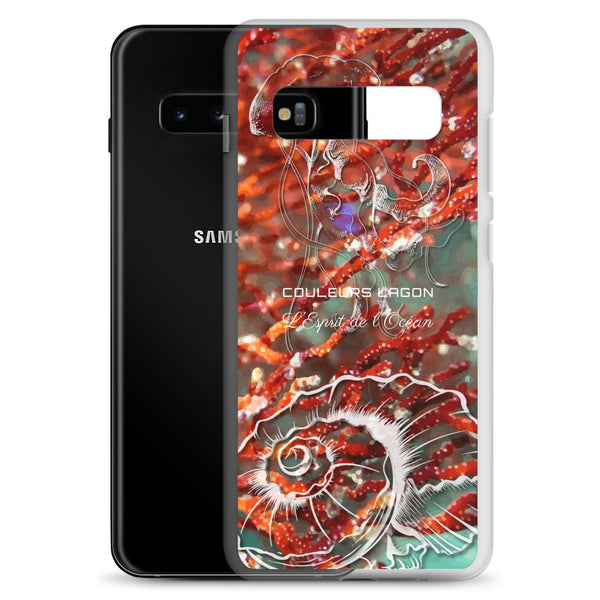 s10 - Coque Crystal Samsung Gorgone Rouge 2 - Couleurs Lagon