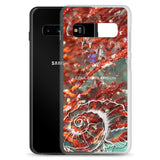 s10 - Coque Crystal Samsung Gorgone Rouge 2 - Couleurs Lagon