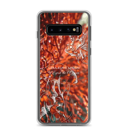s10 - Coque Crystal Samsung Gorgone Rouge - Couleurs Lagon