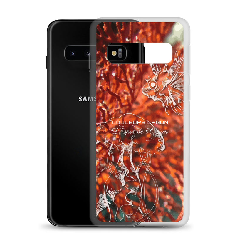 s10 - Coque Crystal Samsung Gorgone Rouge - Couleurs Lagon