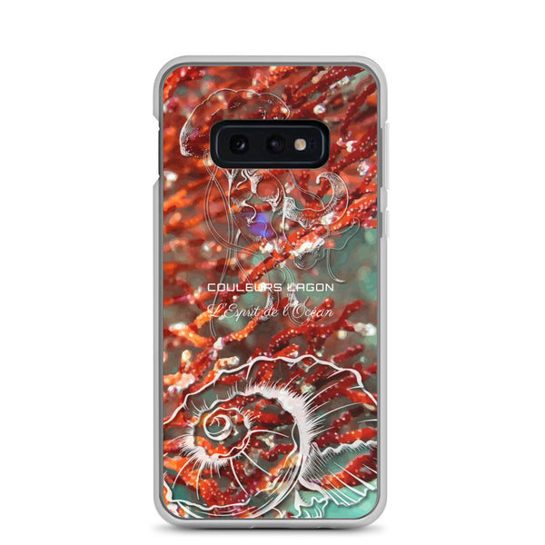s10e - Coque Crystal Samsung Gorgone Rouge 2 - Couleurs Lagon