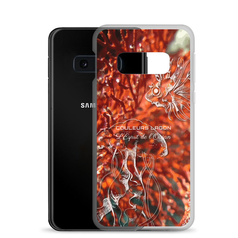 s10e - Coque Crystal Samsung Gorgone Rouge - Couleurs Lagon