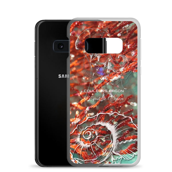 Coque Crystal Samsung Gorgone Rouge 2