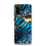 Coque Crystal Samsung Bénitier Bleu