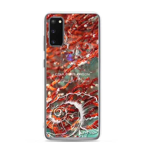 Coque Crystal Samsung Gorgone Rouge 2