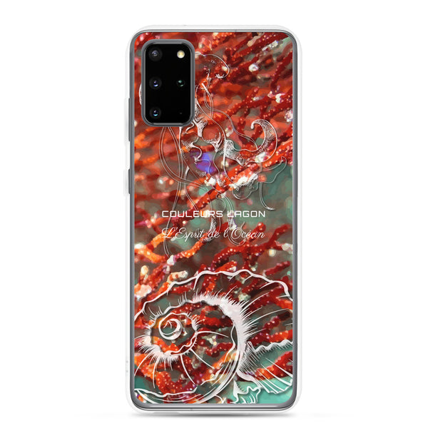 Coque Crystal Samsung Gorgone Rouge 2