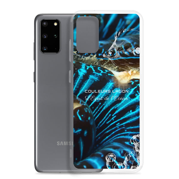 s20 - Coque Samsung Bénitier Bleu - Couleurs Lagon