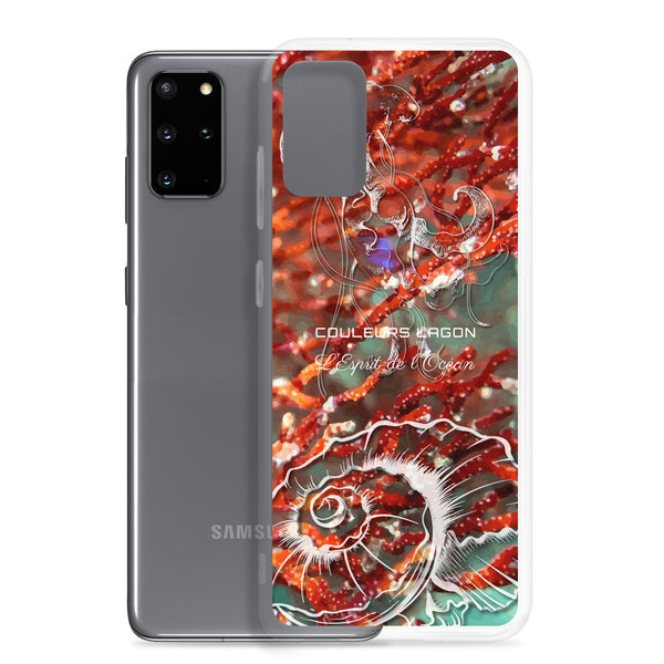 Coque Crystal Samsung Gorgone Rouge 2