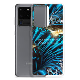 Coque Crystal Samsung Bénitier Bleu