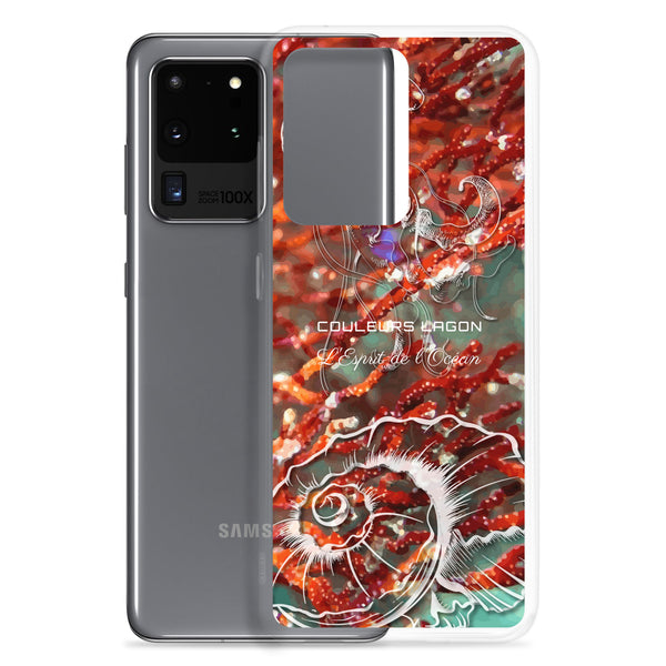 Coque Crystal Samsung Gorgone Rouge 2
