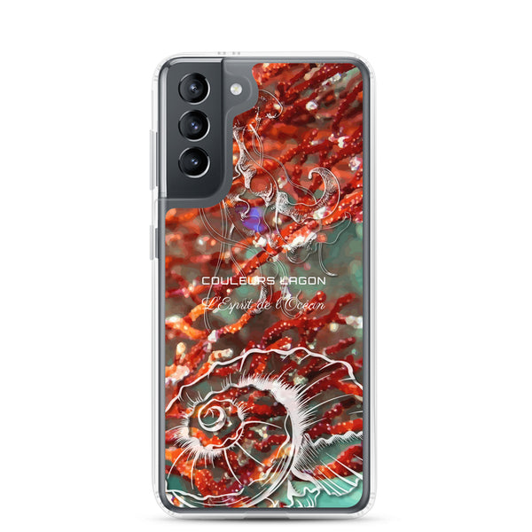 Coque Crystal Samsung Gorgone Rouge 2
