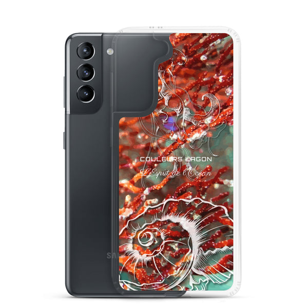 Coque Crystal Samsung Gorgone Rouge 2