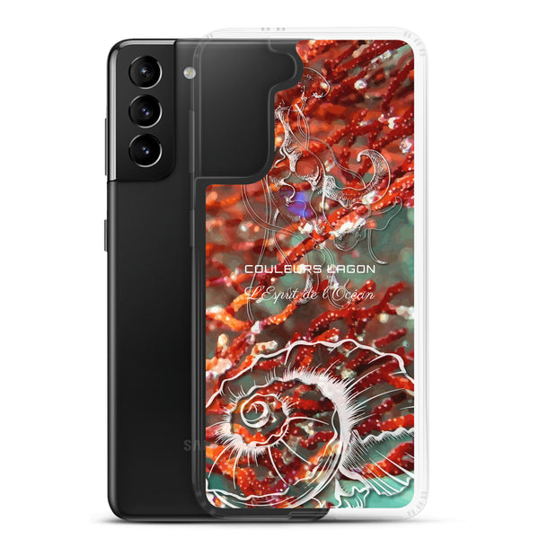 Coque Crystal Samsung Gorgone Rouge 2