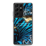 Coque Crystal Samsung Bénitier Bleu