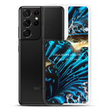 Coque Crystal Samsung Bénitier Bleu