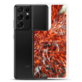 Coque Crystal Samsung Gorgone Rouge