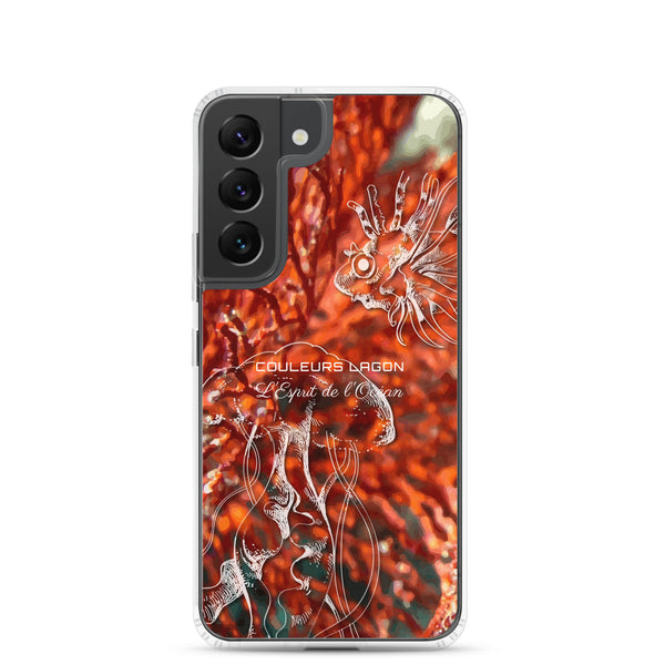 Coque Crystal Samsung Gorgone Rouge
