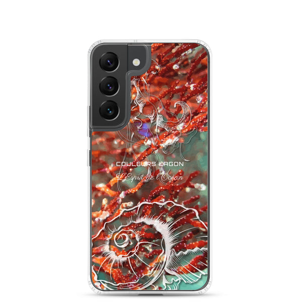 Coque Crystal Samsung Gorgone Rouge 2