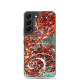Coque Crystal Samsung Gorgone Rouge 2