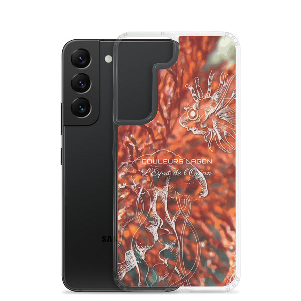 Coque Crystal Samsung Gorgone Rouge