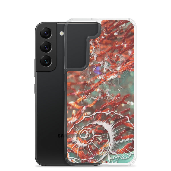 Coque Crystal Samsung Gorgone Rouge 2