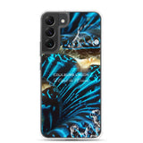 Coque Crystal Samsung Bénitier Bleu