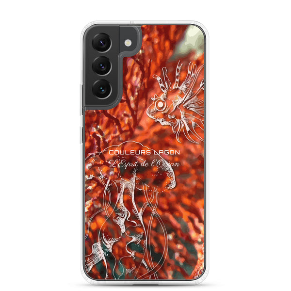 Coque Crystal Samsung Gorgone Rouge