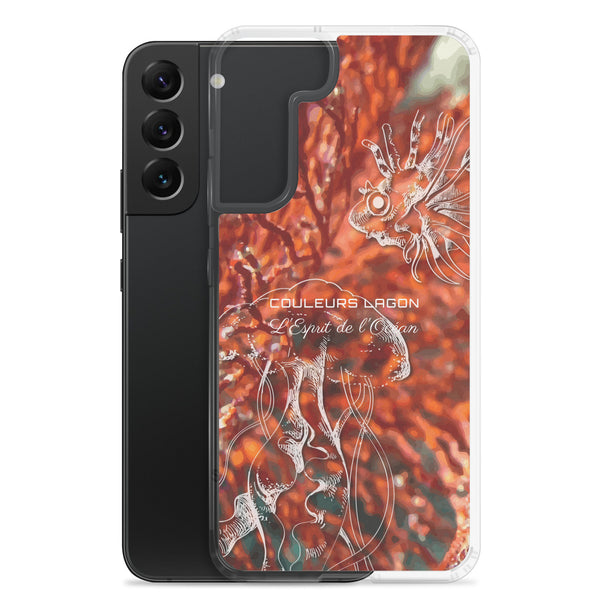 Coque Crystal Samsung Gorgone Rouge