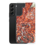 Coque Crystal Samsung Gorgone Rouge