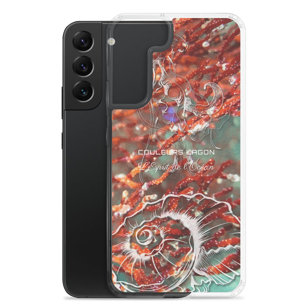 Coque Crystal Samsung Gorgone Rouge 2