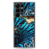 Coque Crystal Samsung Bénitier Bleu