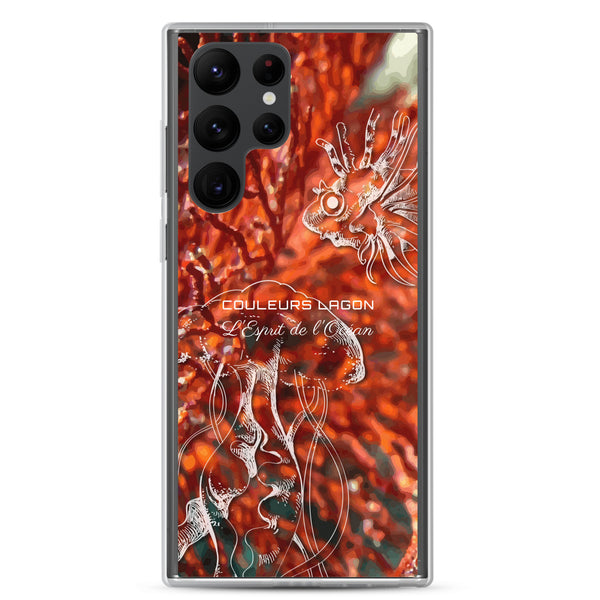 Coque Crystal Samsung Gorgone Rouge