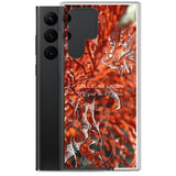 Coque Crystal Samsung Gorgone Rouge