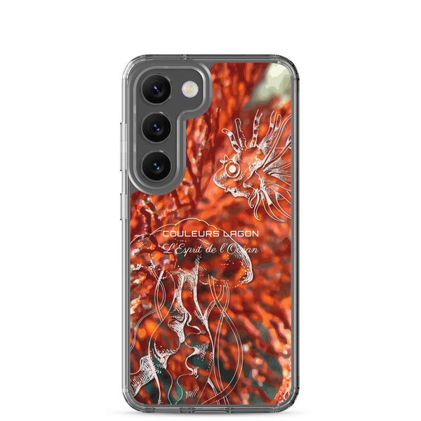 Coque Crystal Samsung Gorgone Rouge
