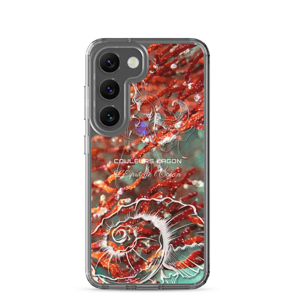 Coque Crystal Samsung Gorgone Rouge 2