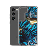 Coque Crystal Samsung Bénitier Bleu