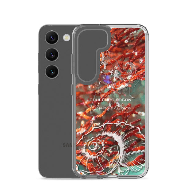 Coque Crystal Samsung Gorgone Rouge 2