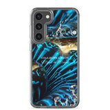 Coque Crystal Samsung Bénitier Bleu